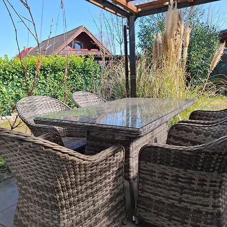 Seezeit, Ferienhaus Bis Zu 6 Personen, 500 Meter Zum Wasser, Mit Garten Hüde Exteriér fotografie