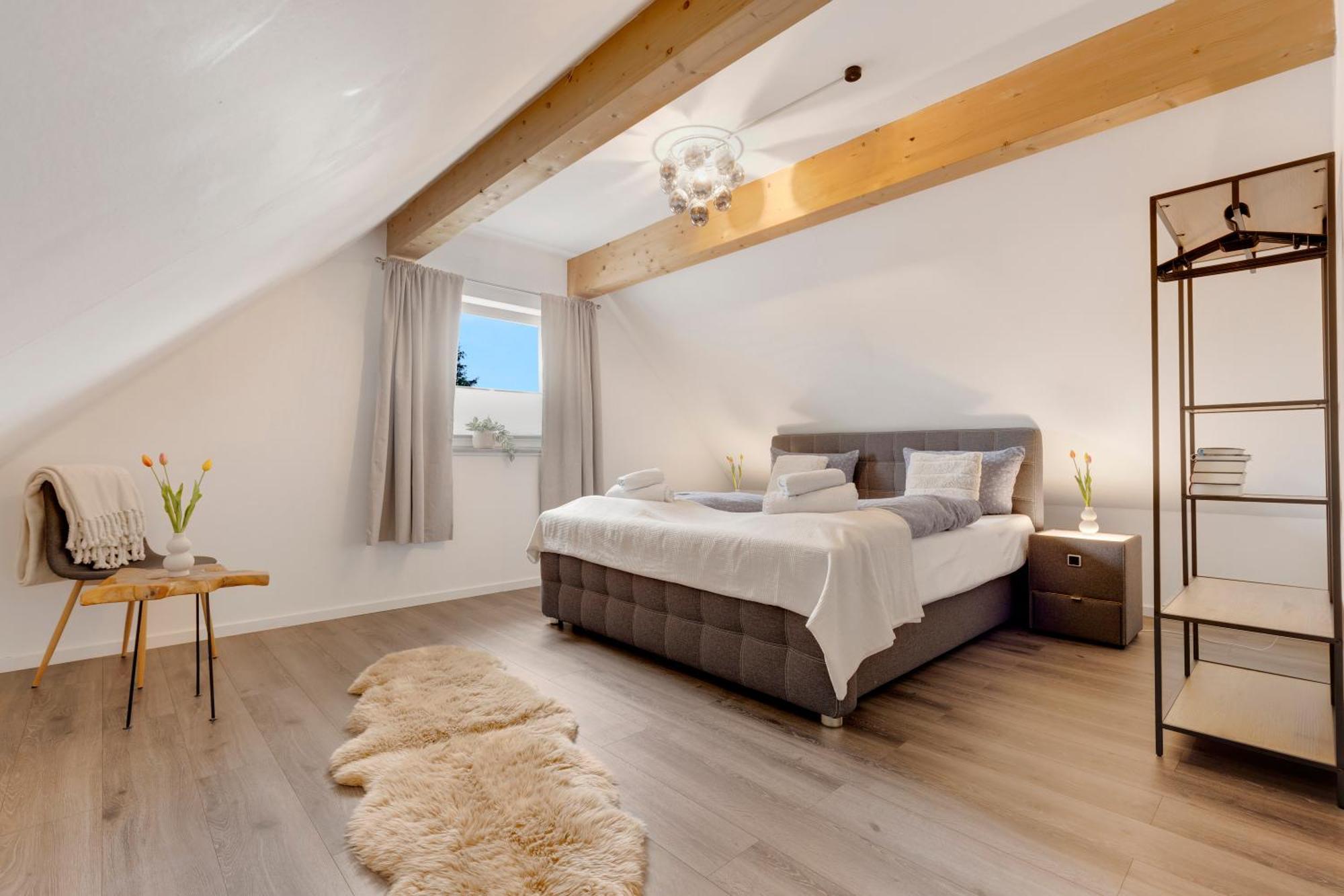 Seezeit, Ferienhaus Bis Zu 6 Personen, 500 Meter Zum Wasser, Mit Garten Hüde Exteriér fotografie